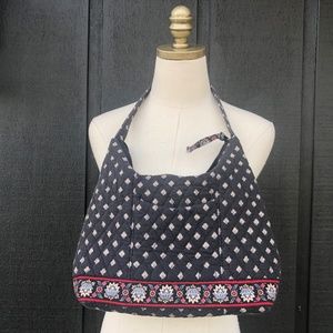 VERA BRADLEY Black Top Handle Bag